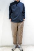 画像3: STILL BY HAND　COTTON DOUBLE CLOTH PANTS(GREIGE) (3)