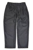 画像5: STILL BY HAND　WOOL EASY SLACKS(CHARCOAL) (5)