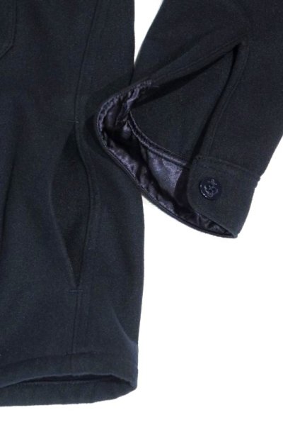 画像3: CAL O LINE　MELTON CPO SHIRT（Navy）