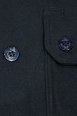 画像7: CAL O LINE　MELTON CPO SHIRT（Navy） (7)