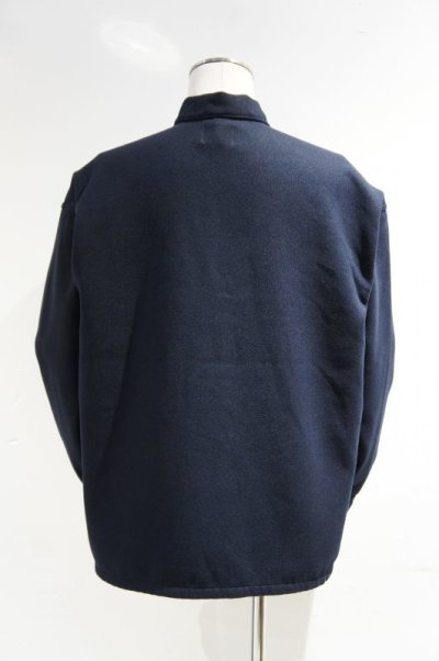 画像1: CAL O LINE　MELTON CPO SHIRT（Navy）