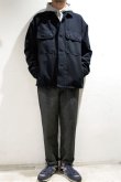 画像3: CAL O LINE　MELTON CPO SHIRT（Navy） (3)