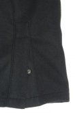 画像8: STILL BY HAND　LAMB MELTON HALF COAT(BLACK) (8)