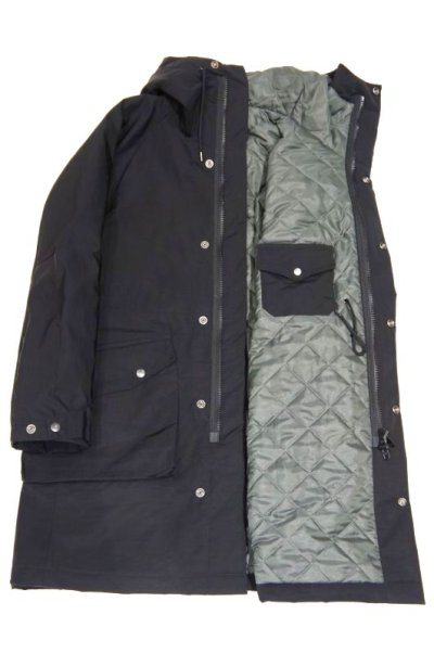 画像2: ARAN　SWD PARKA QUILT(BLACK)