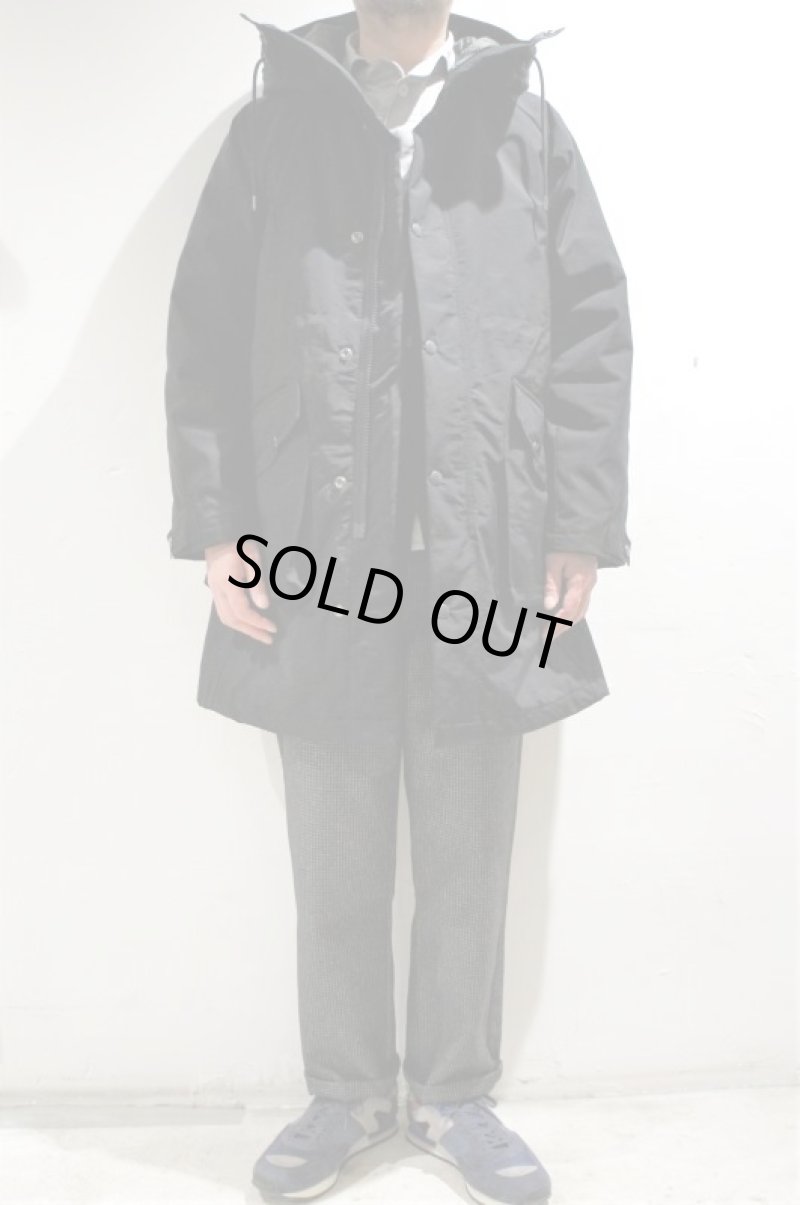 画像1: ARAN　SWD PARKA QUILT(BLACK) (1)