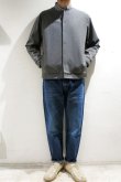 画像3: STILL BY HAND　CREW NECK SNAP BUTTON CARDIGAN(CHARCOAL) (3)