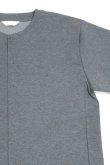 画像6: STILL BY HAND　CREW NECK SNAP BUTTON CARDIGAN(CHARCOAL) (6)