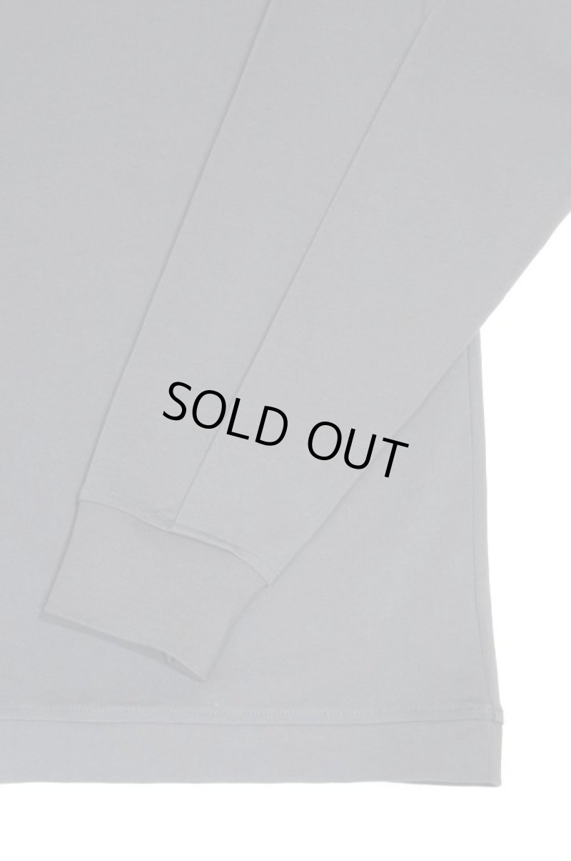 画像2: STILL BY HAND　SWEAT LIKE L/S T-SHIRT(CHARCOAL) (2)