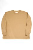 画像4: STILL BY HAND　SWEAT LIKE L/S T-SHIRT(BEIGE) (4)