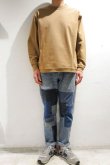 画像2: STILL BY HAND　SWEAT LIKE L/S T-SHIRT(BEIGE) (2)