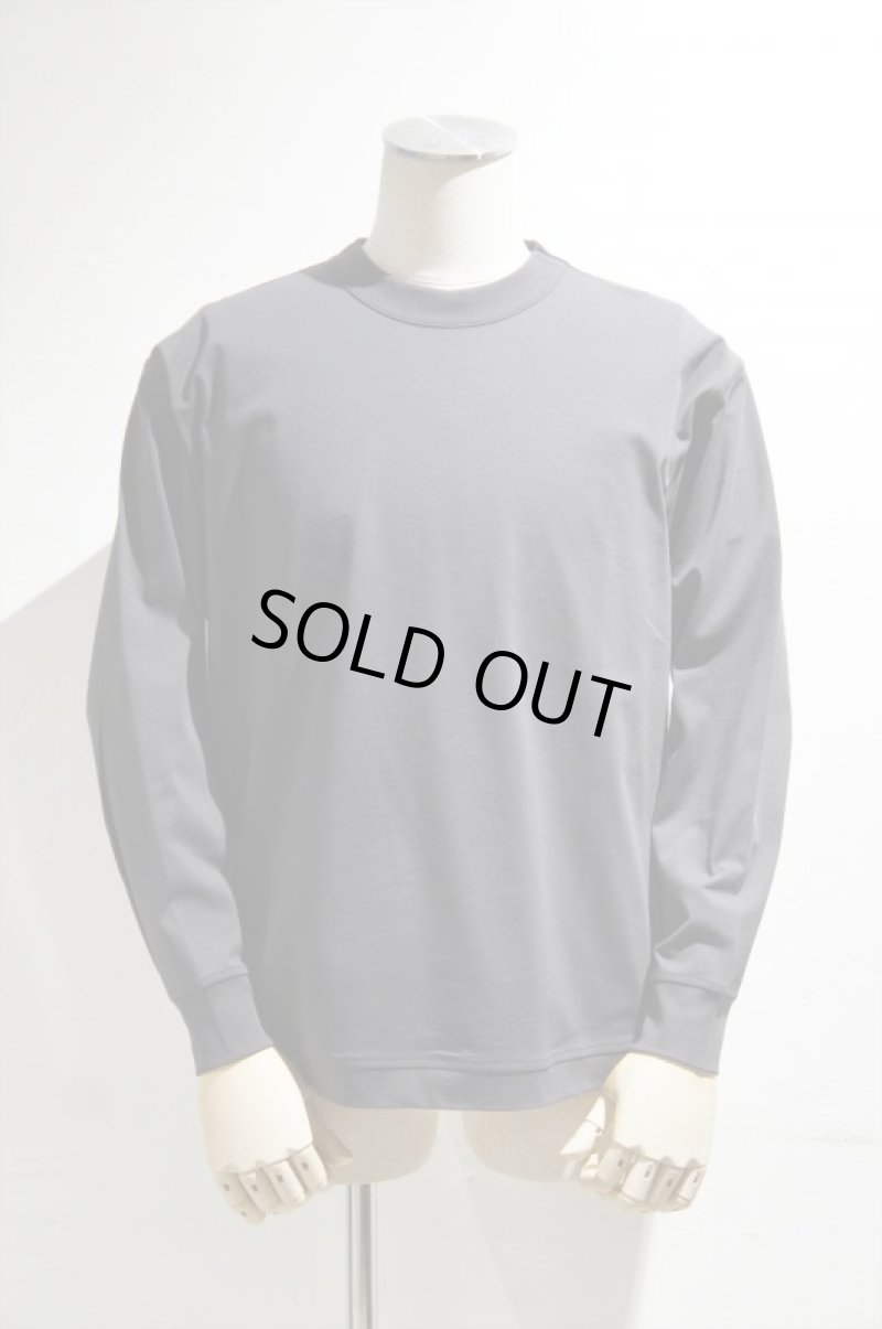 画像3: STILL BY HAND　SWEAT LIKE L/S T-SHIRT(CHARCOAL) (3)