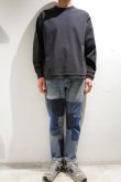 画像5: STILL BY HAND　SWEAT LIKE L/S T-SHIRT(CHARCOAL) (5)