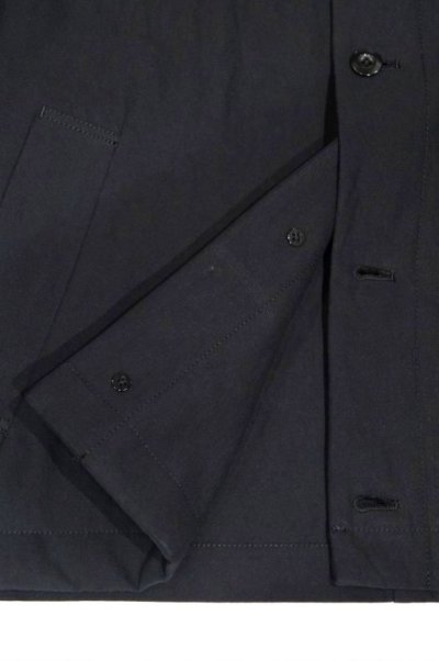 画像3: STILL BY HAND　COTTON LINEN TWILL BLOUSON(BLACK)