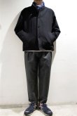 画像3: STILL BY HAND　COTTON LINEN TWILL BLOUSON(BLACK) (3)