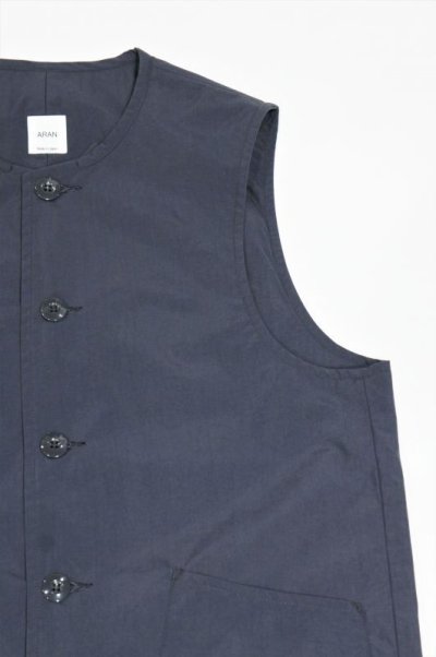 画像2: ARAN　NYLON VEST(DARK GRAY)