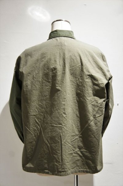 画像1: CAL O LINE　UTILITY FATIGUE SHIRT（OLIVE DRAB）