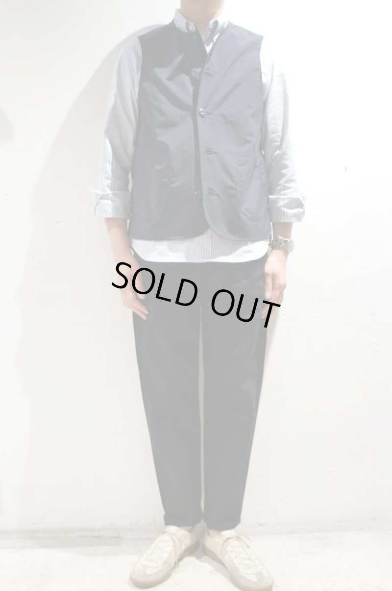 画像6: STILL BY HAND　1 TUCK TAPERED DENIM PANTS(DARK NAVY) (6)