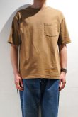 画像4: CAL O LINE　SOLID COLOR POCKET S/S TEE（COYOTE） (4)