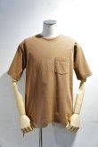 画像2: CAL O LINE　SOLID COLOR POCKET S/S TEE（COYOTE） (2)