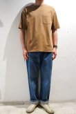 画像3: CAL O LINE　SOLID COLOR POCKET S/S TEE（COYOTE） (3)