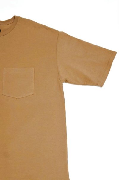 画像2: CAL O LINE　SOLID COLOR POCKET S/S TEE（COYOTE）