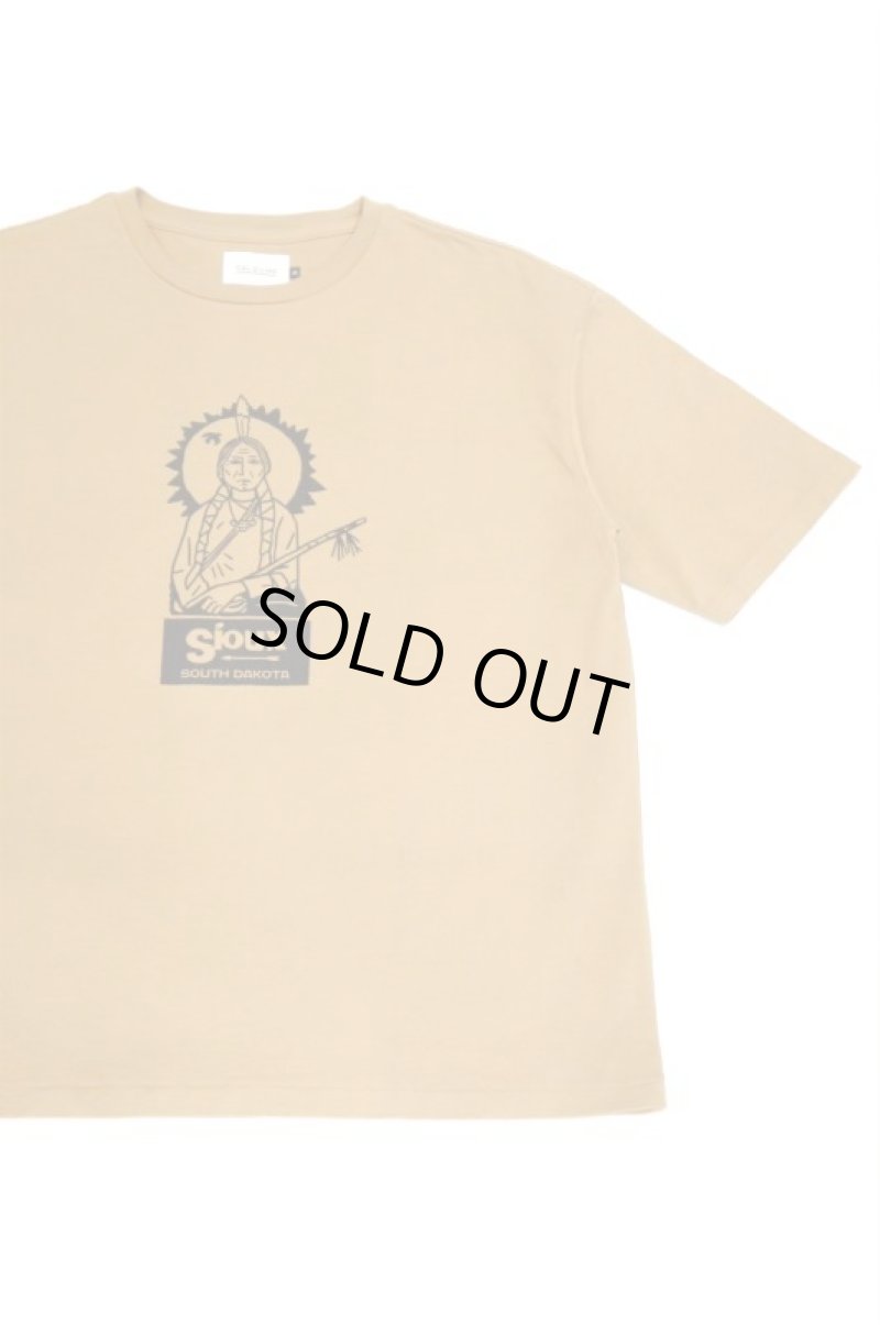 画像1: CAL O LINE　"SOUTH DAKOTA" T-SHIRT（COYOTE） (1)