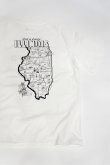 画像4: CAL O LINE　"CHICAGO" MAP T-SHIRT（WHITE） (4)
