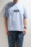 画像4: CAL O LINE　"73" T-SHIRT（SAX） (4)