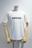 画像3: CAL O LINE　"CHICAGO" MAP T-SHIRT（WHITE） (3)