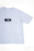 画像1: CAL O LINE　"73" T-SHIRT（SAX） (1)