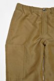 画像6: STILL BY HAND　EASY CARGO PANTS(KHAKI BEIGE) (6)