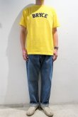 画像2: ORDINARY FITS　PRINT-T/BRYCE(YELLOW) (2)