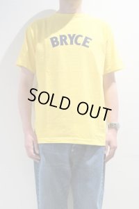 ORDINARY FITS　PRINT-T/BRYCE(YELLOW)