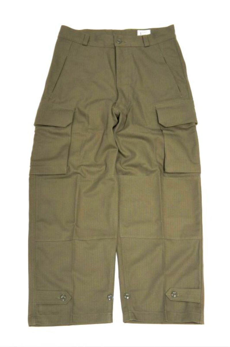 画像1: ORDINARY FITS SURPLUS　M-47 TYPE CARGO PANTS(KHAKI) (1)