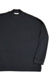 画像1: STILL BY HAND　HIGH NECK T-SHIRT(INK BLACK) (1)