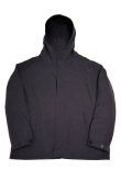 画像5: STILL BY HAND　NYLON HOODED BLOUSON(INK BLACK) (5)