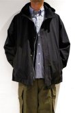画像1: STILL BY HAND　NYLON HOODED BLOUSON(INK BLACK) (1)