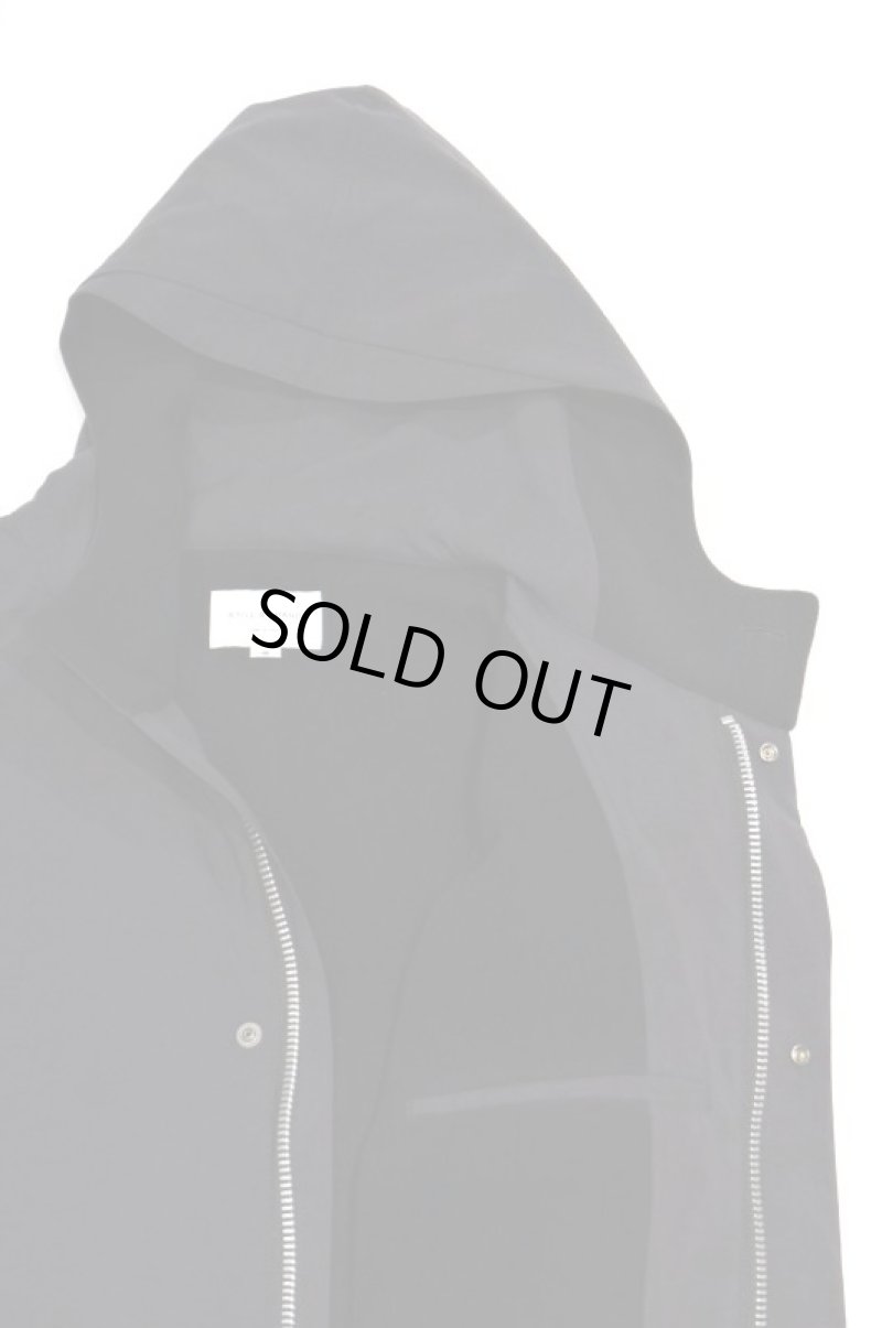 画像8: STILL BY HAND　NYLON HOODED BLOUSON(INK BLACK) (8)