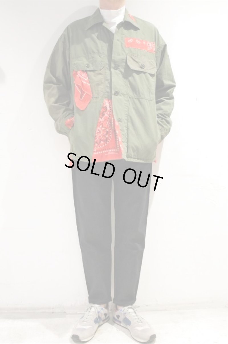 画像5: STILL BY HAND　1 TUCK TAPERED DENIM PANTS(DARK NAVY) (5)