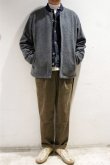 画像7: STILL BY HAND　WOOL BOA ZIP BLOUSON(GREY) (7)