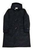 画像1: STILL BY HAND　DUFFLE COAT(BLACK) (1)