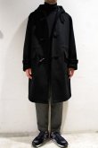 画像10: STILL BY HAND　DUFFLE COAT(BLACK) (10)