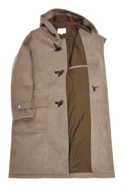 画像2: STILL BY HAND　DUFFLE COAT(GREIGE)