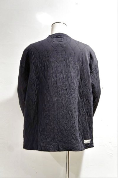 画像1: CAL O LINE　ORGANIC QUILT L/S（BLACK）