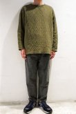 画像4: CAL O LINE　ORGANIC QUILT L/S（OLIVE DRAB） (4)