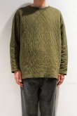画像5: CAL O LINE　ORGANIC QUILT L/S（OLIVE DRAB） (5)