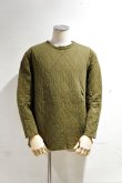 画像3: CAL O LINE　ORGANIC QUILT L/S（OLIVE DRAB） (3)