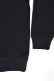 画像5: STILL BY HAND　CREW NECK SWEAT(BLACK NAVY) (5)