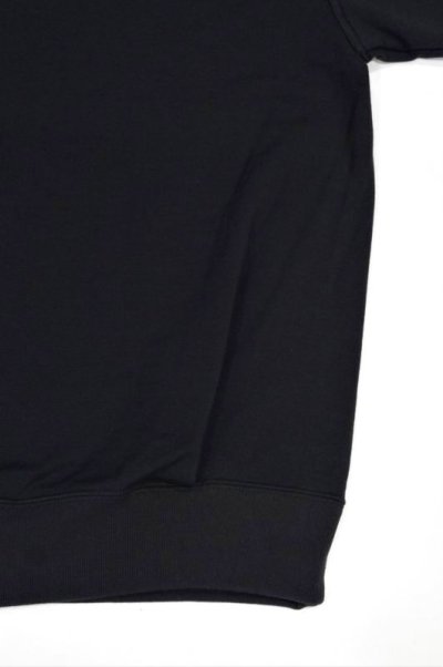 画像3: STILL BY HAND　CREW NECK SWEAT(BLACK NAVY)