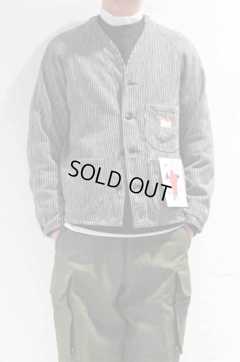 画像1: CAL O LINE　STRIPE ENGINEERS JACKET（CHARCOAL） (1)